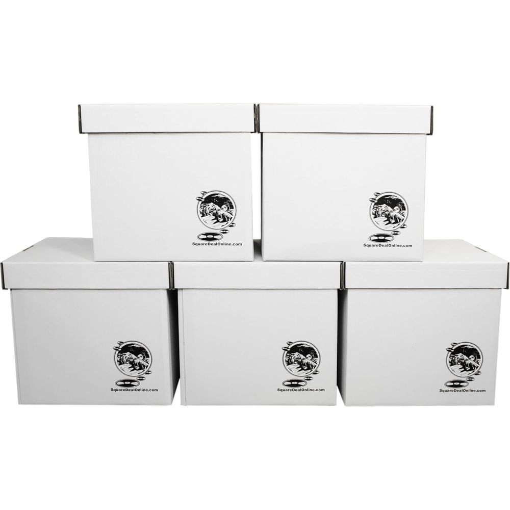 Archive Box Set - Set of 5 Heavy-Duty 12 Vinyl