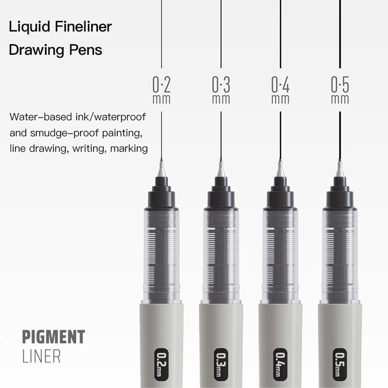 LANGUO 0.2/0.3/0.4/0.5 mm Micr - Correction Pen Fine のレビューと価格
