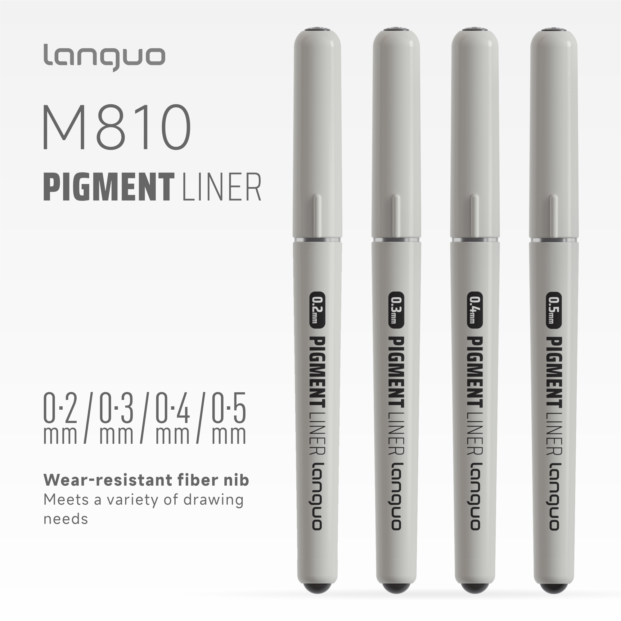 LANGUO 0.2/0.3/0.4/0.5 mm Micr - Correction Pen Fine のレビューと価格