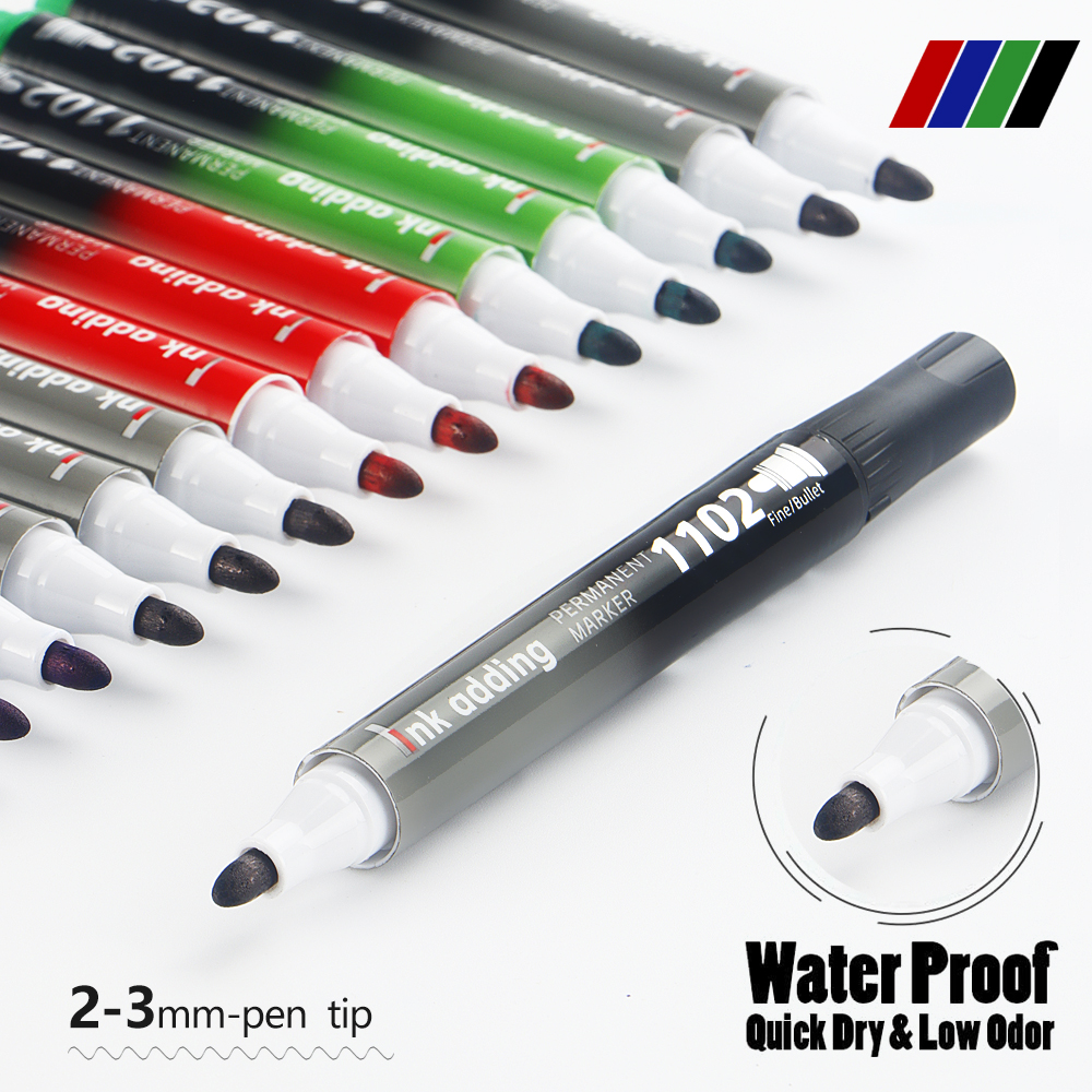 4/6/12 pcs/Set Permanent Marke - Correction Pen Fine のレビューと価格