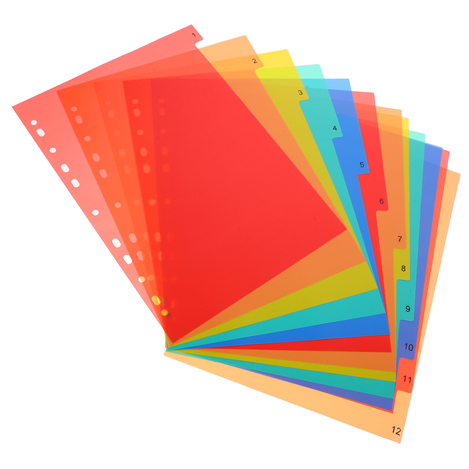 A4 Separated Loose Leaf Page D - Tab Divider A4 のレビューと価格