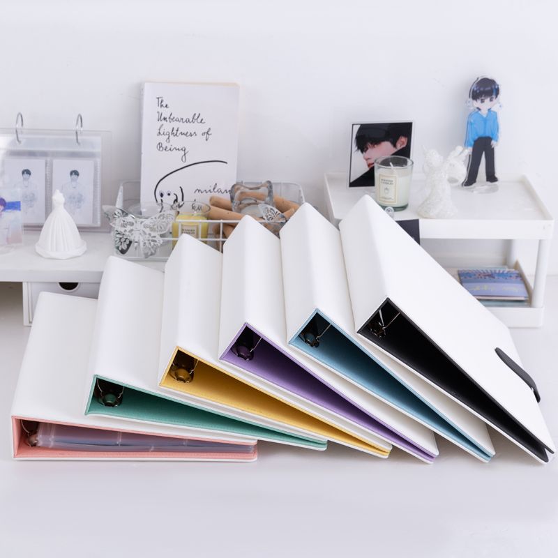 Color Blocking Binder A4 Loose - Binder A4 Lever のレビューと価格