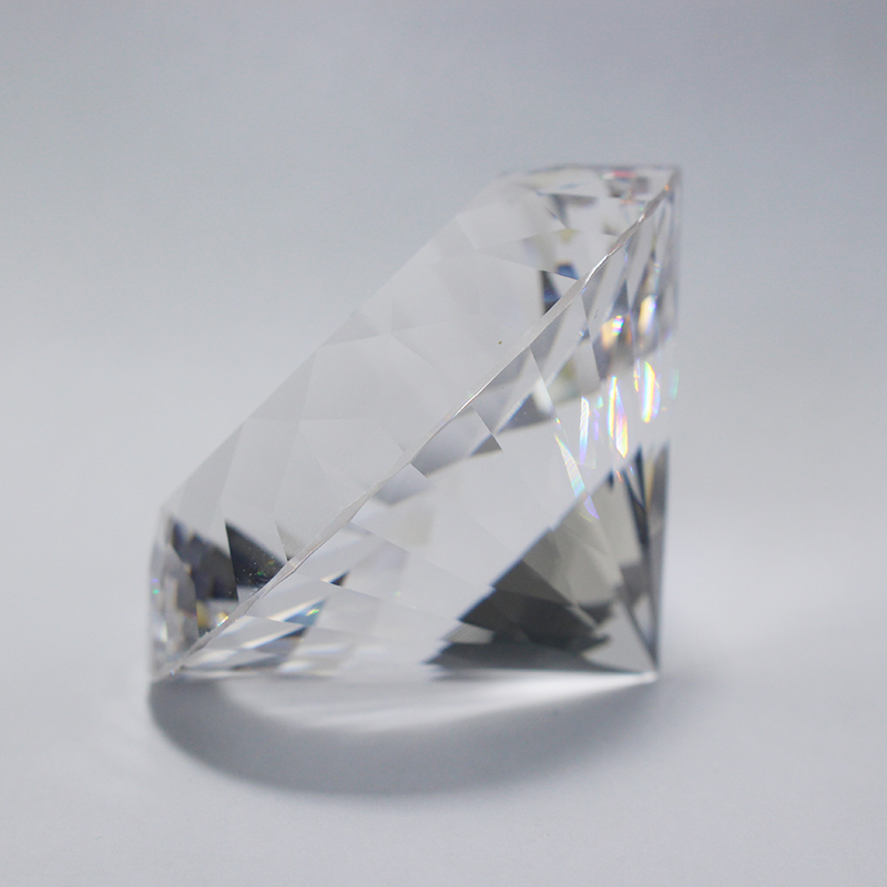 150mm Transparent Optical Crys - Paper Weight Crystal のレビューと価格