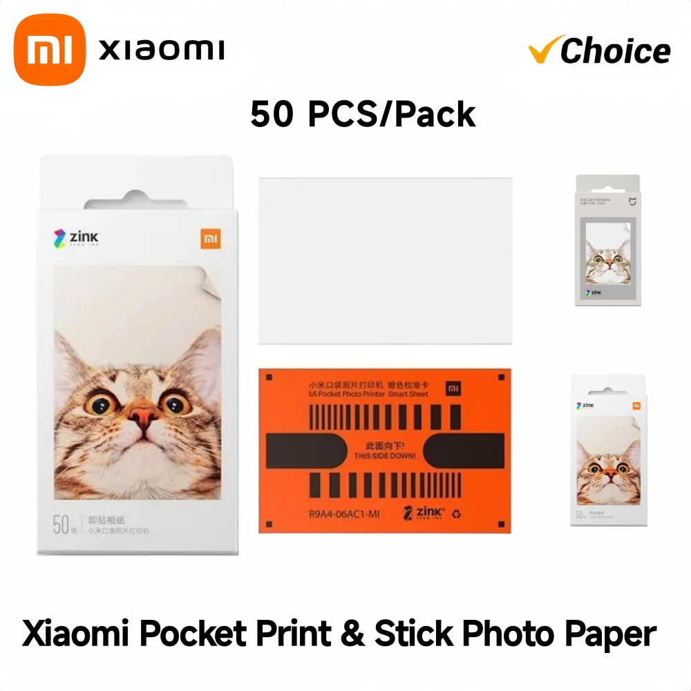Xiaomi ZINK Pocket Photo Paper - Ink Blotter Paper のレビューと価格