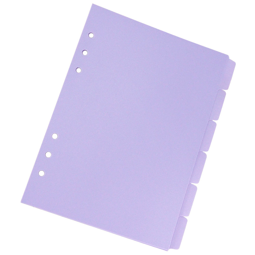 6pcs Notebook Refill Dividers  - Tab Divider A4 のレビューと価格