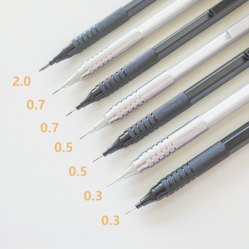 0.3 0.5 0.7 2.0mm Mechanical P - Mechanical Pencil 0.3 のレビューと価格