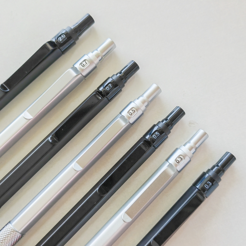 0.3 0.5 0.7 2.0mm Mechanical P - Mechanical Pencil 0.3 のレビューと価格