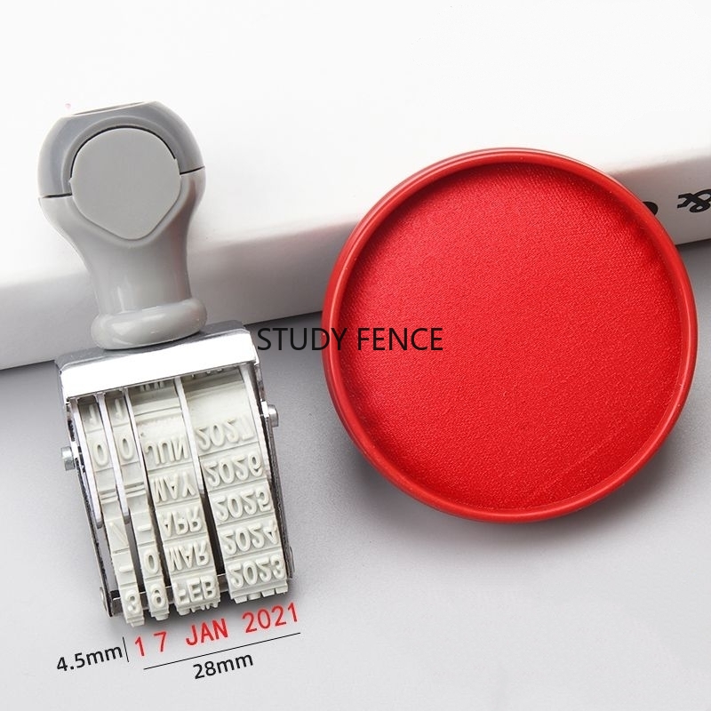 Portable English Date Stamp fo - Rubber Date Stamp のレビューと価格