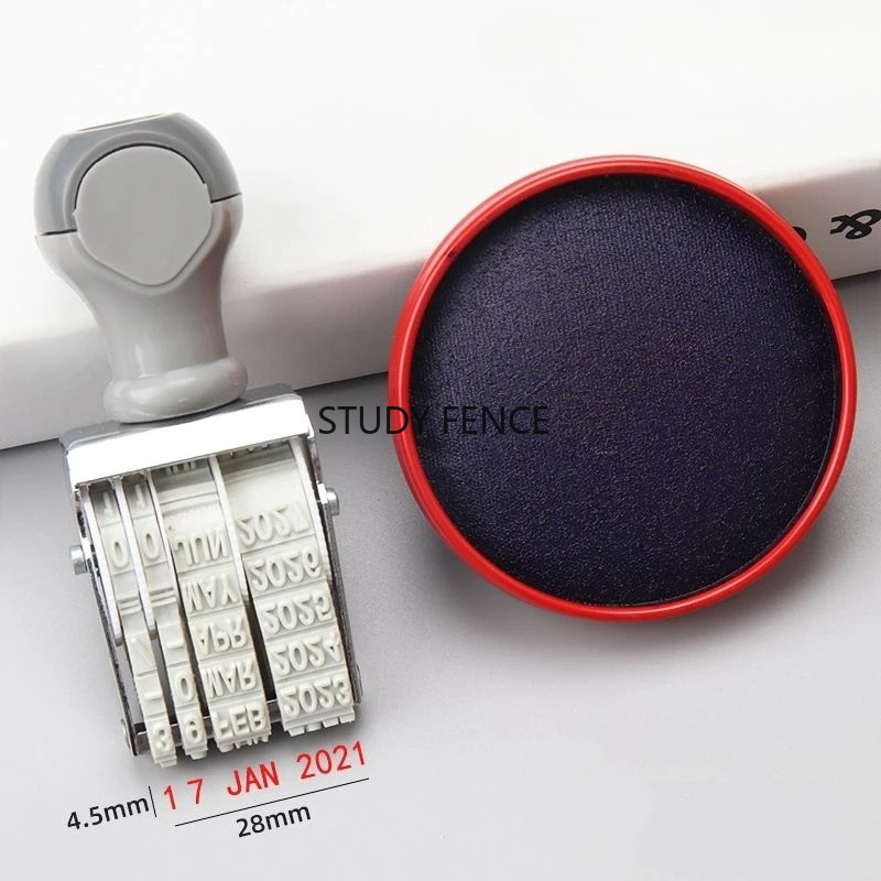Portable English Date Stamp fo - Rubber Date Stamp のレビューと価格