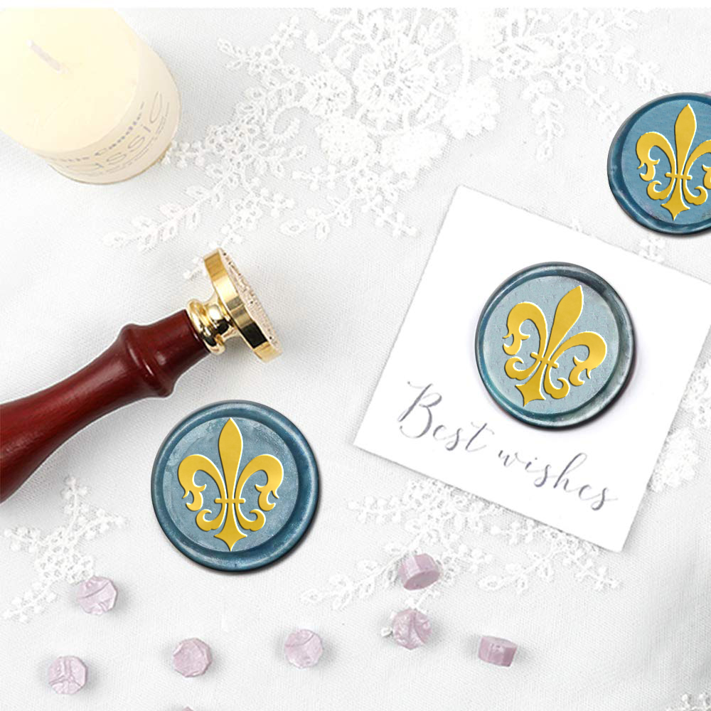 1pc Oval/Round/Square Mixed Wa - Wax Seal Stamp Set のレビューと価格