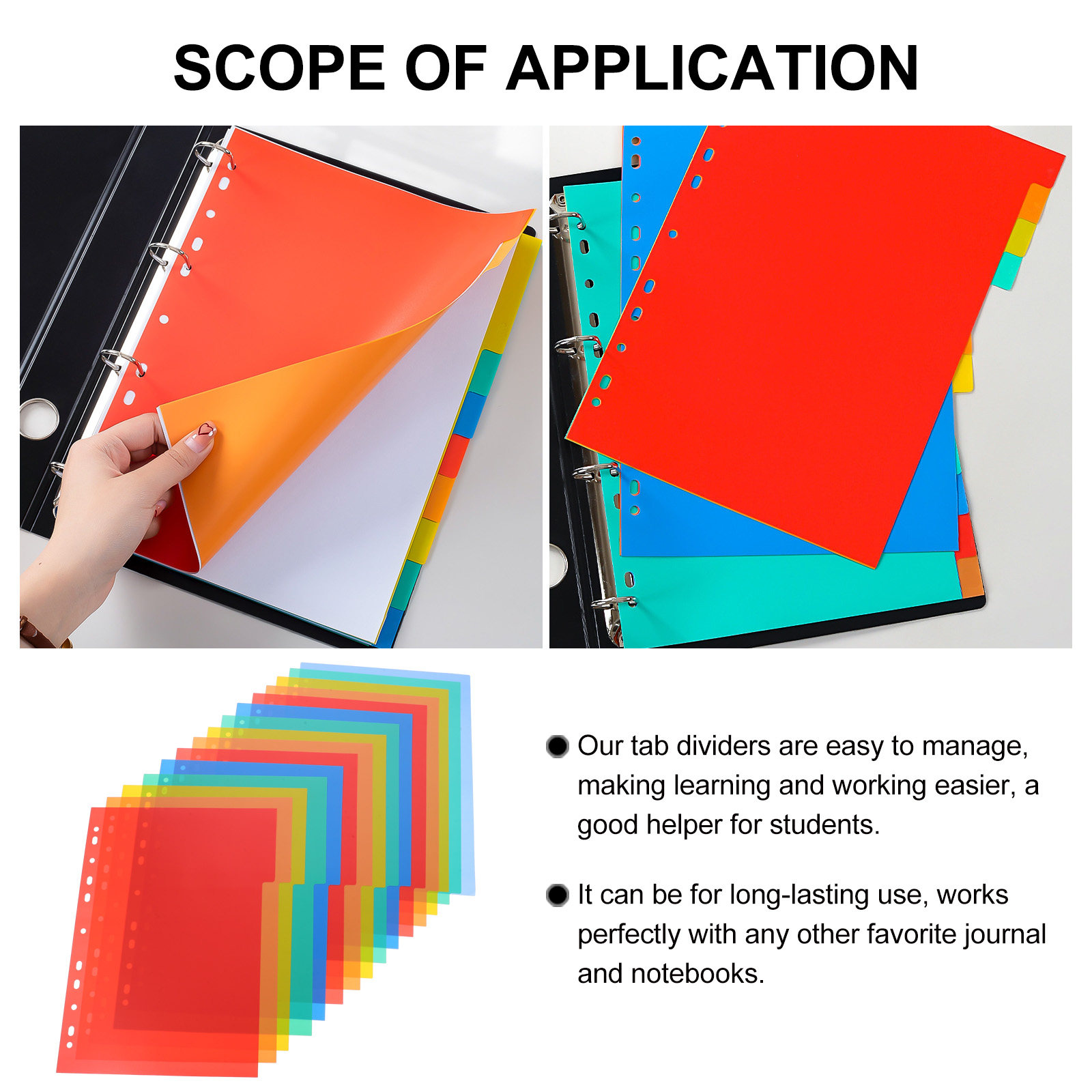 1Set Index Binder Dividers A4  - Tab Divider A4 のレビューと価格