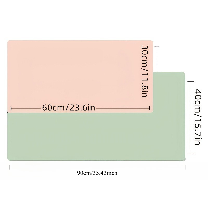 1pc Large Faux Leather Mouse P - Leather Desk Pad のレビューと価格