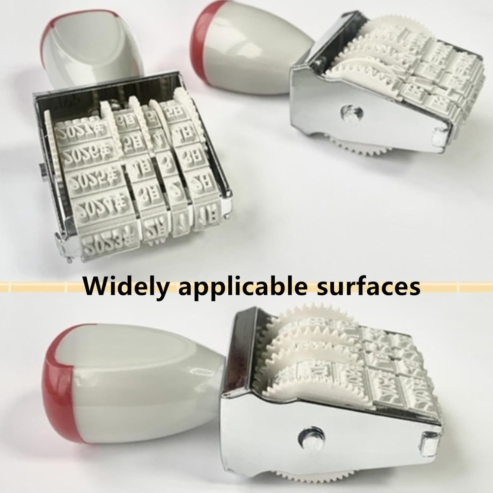 DIY Rotating Date & Number Rol - Rubber Date Stamp のレビューと価格