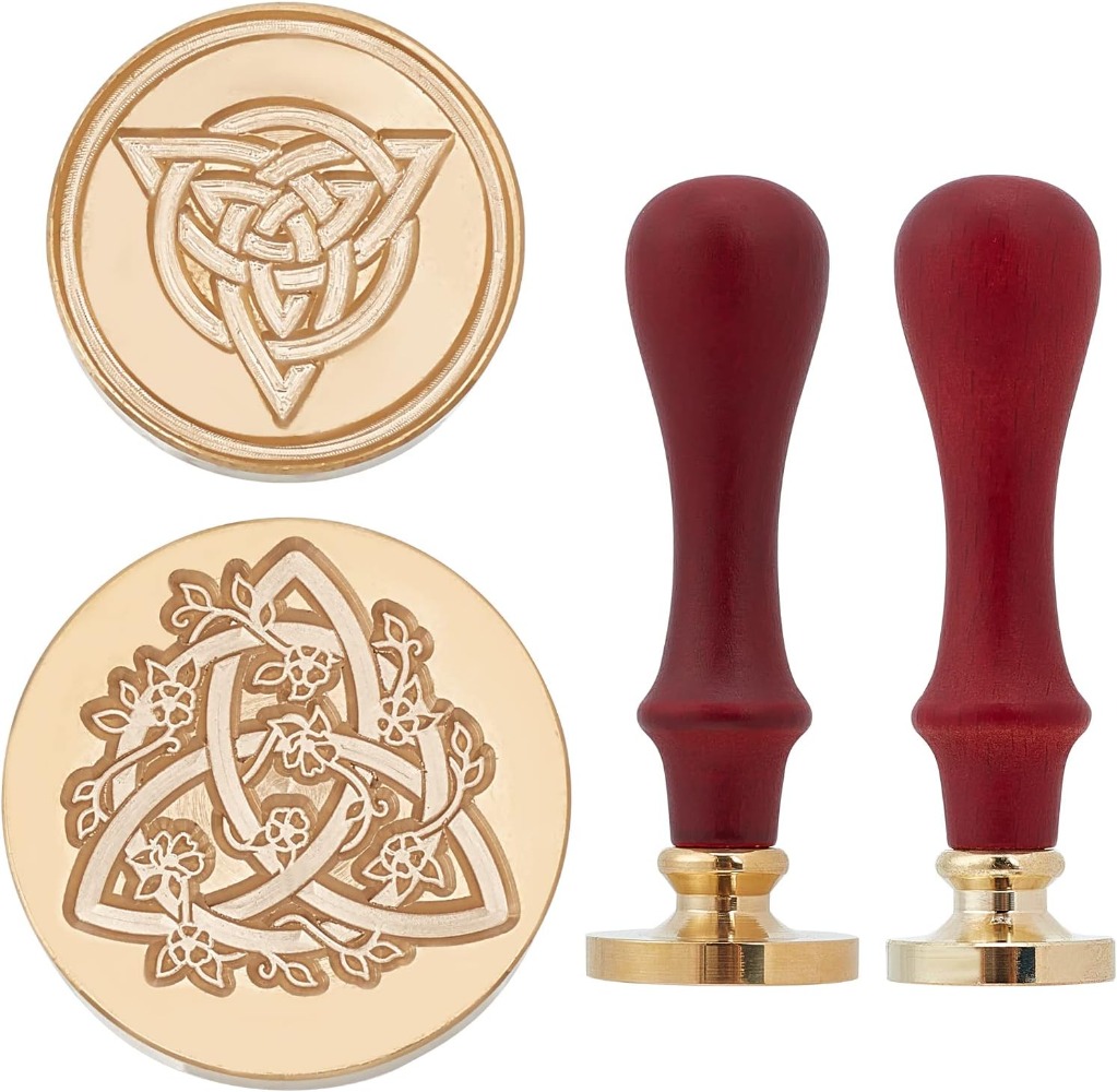 2 Set Celtic Knot Wax Seal Sta - Wax Seal Stamp Set のレビューと価格