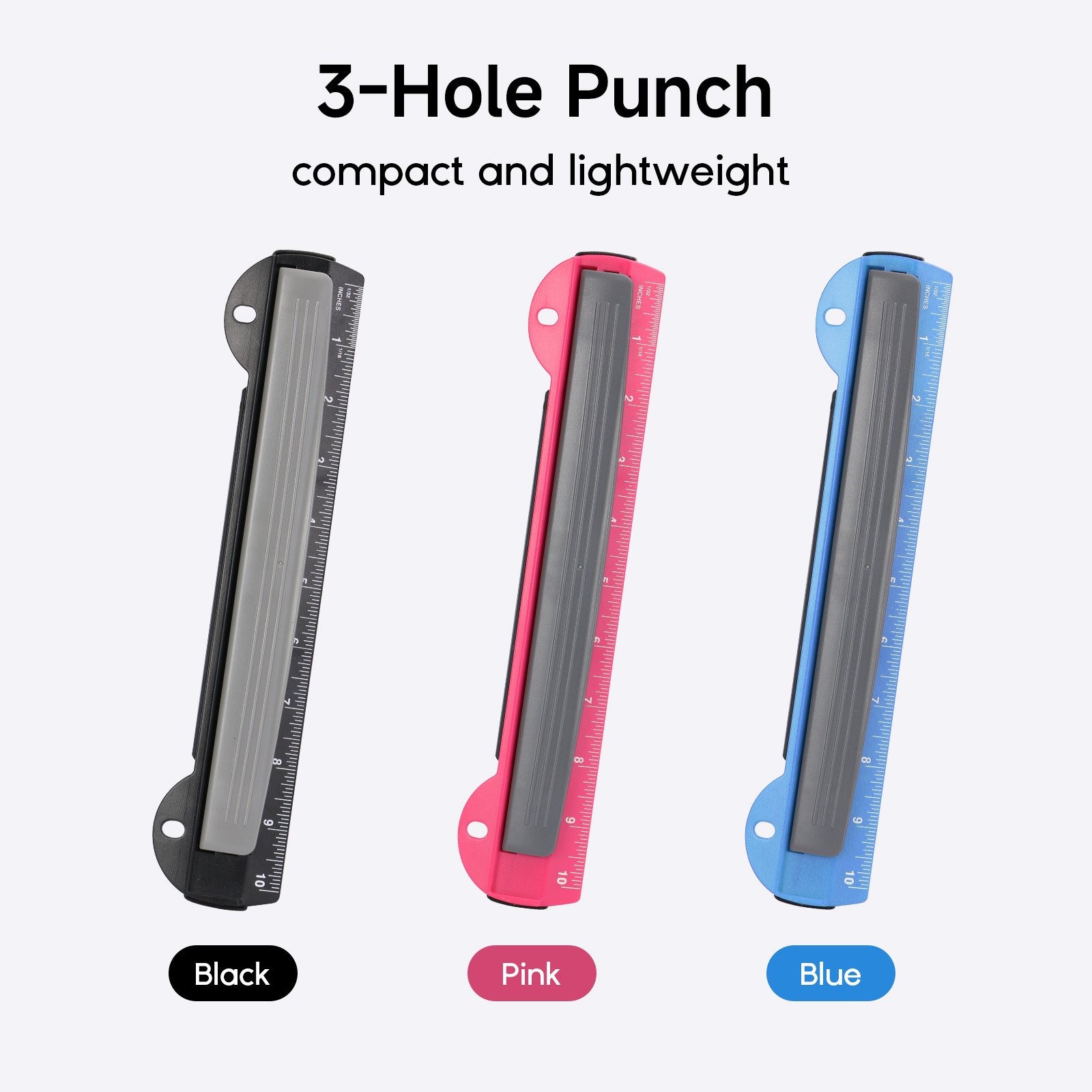 EAGLE 3-Hole Punch for A4/Lett - Binder A4 Lever のレビューと価格