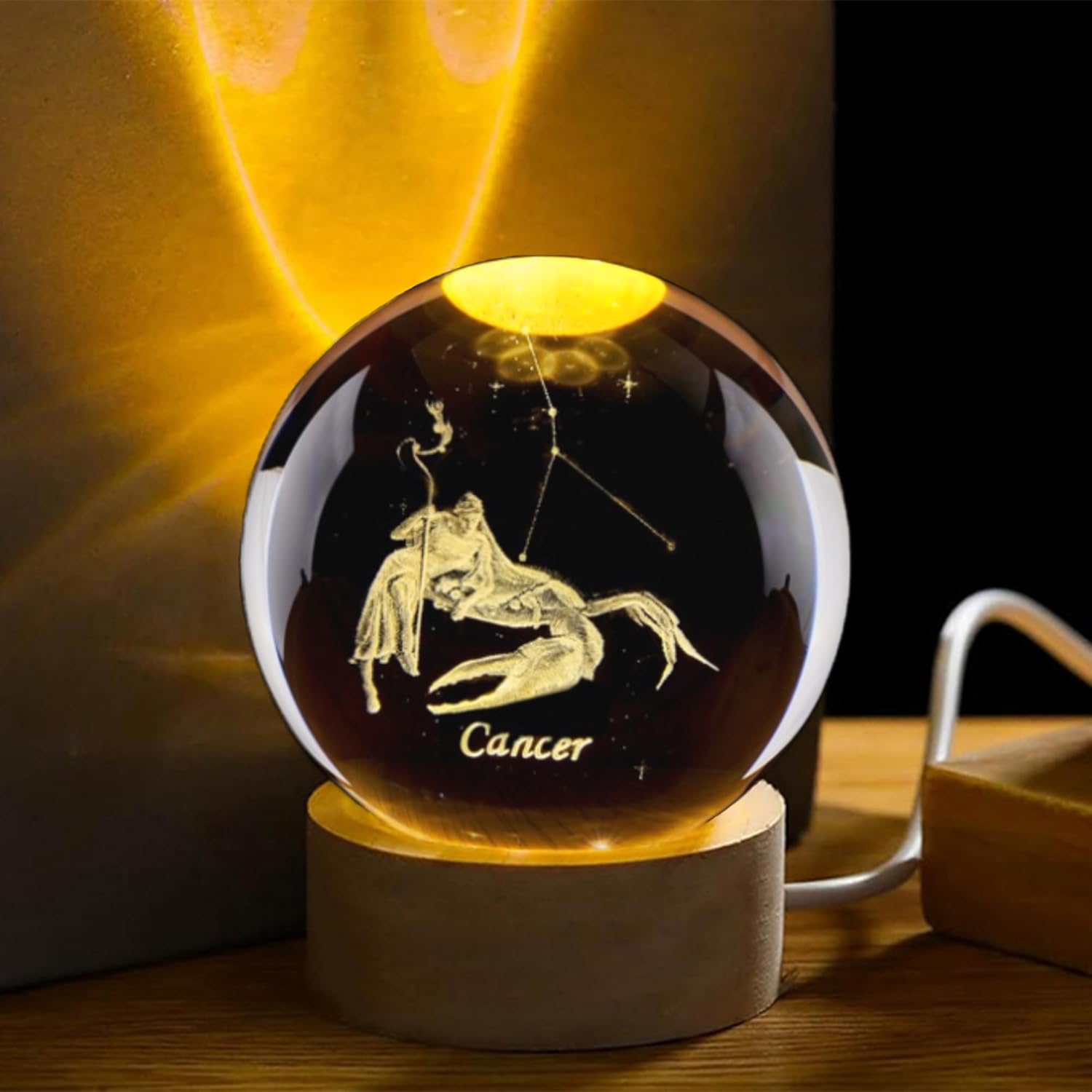 3D Cancer Constellation Crysta - Paper Weight Crystal のレビューと価格