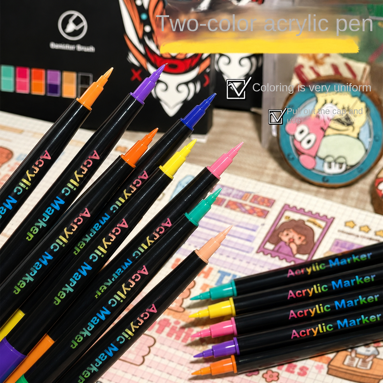 Professional Art Use 24/48-Col - Correction Pen Fine のレビューと価格
