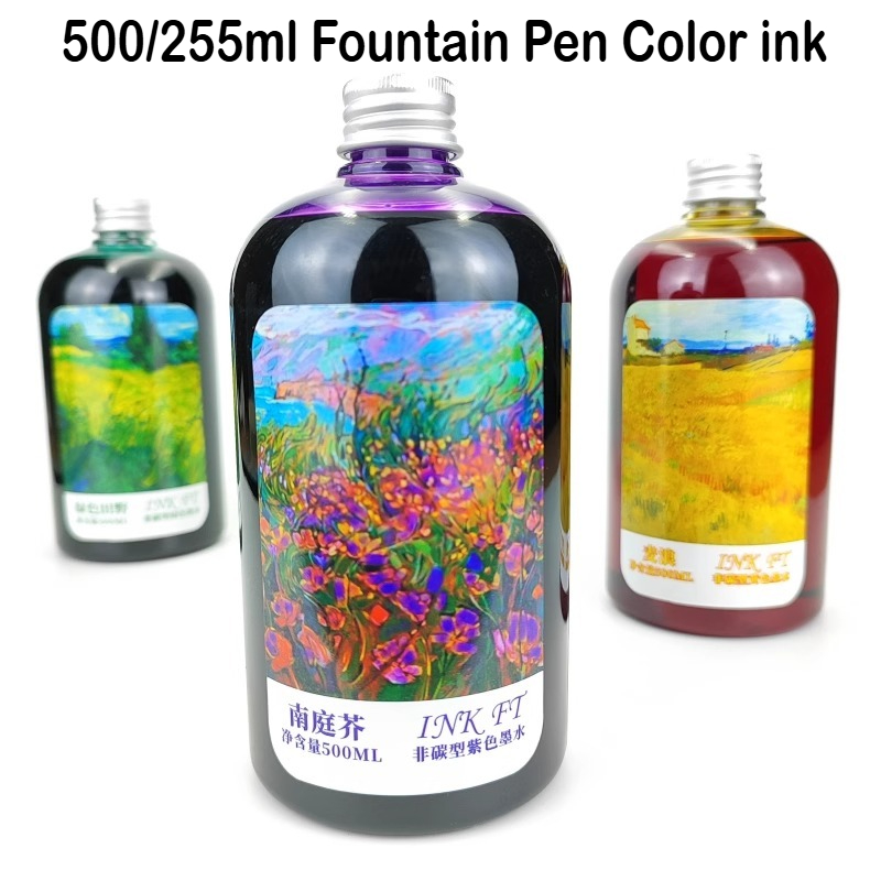 500ml/255/50ml 24 Colors Bottl - Fountain Pen Bottled Ink のレビューと価格