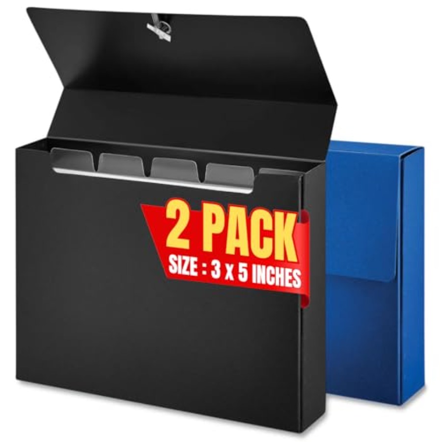 Index Card Box 3x5, Index Card - Card Index Box のレビューと価格
