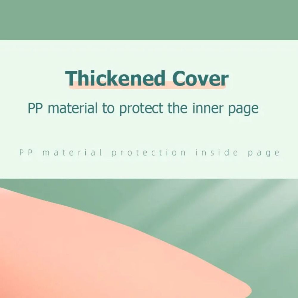 4Pcs PP Loose-leaf Book Cover  - Binder A4 Lever のレビューと価格
