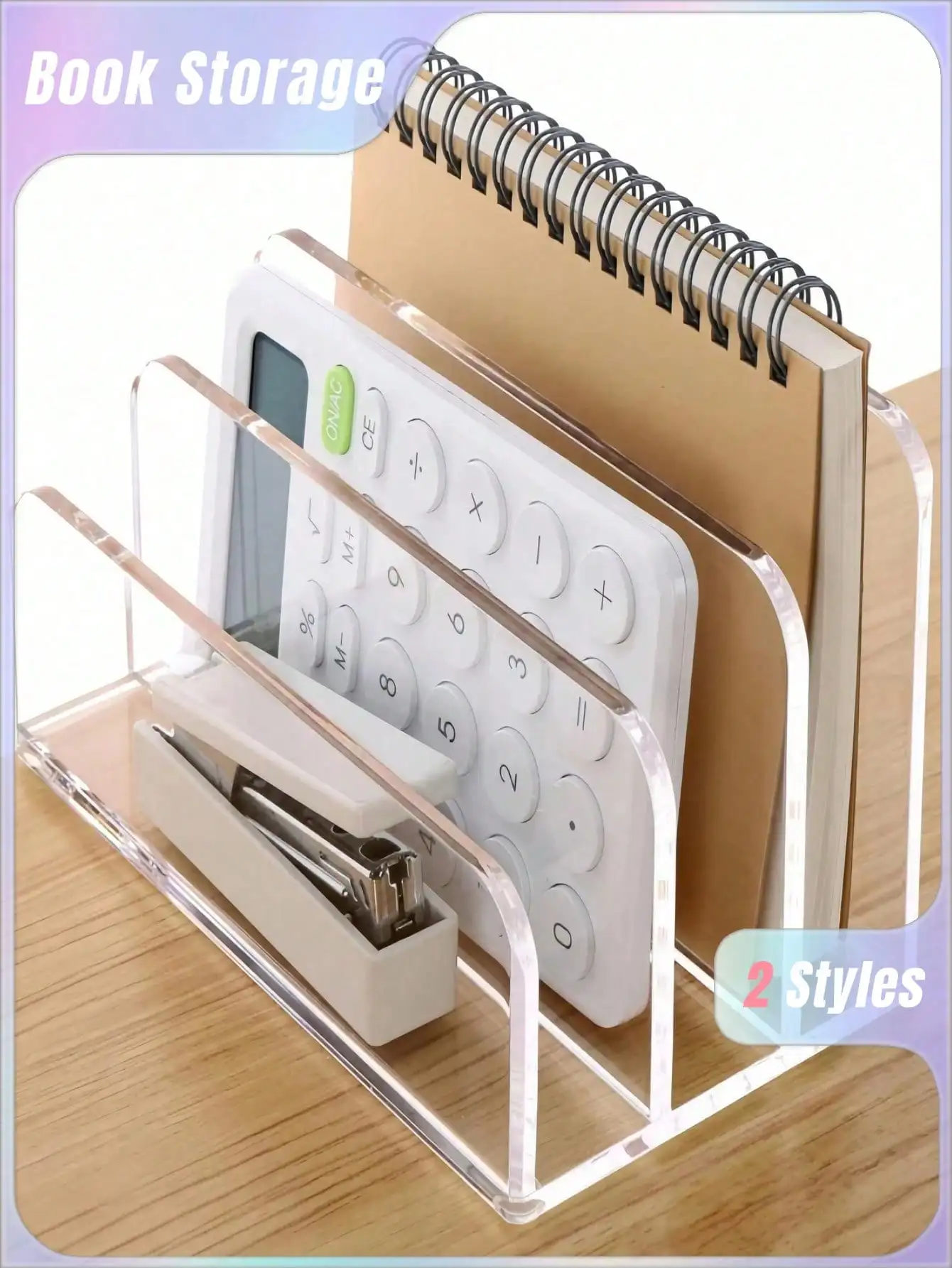 1Pc Acrylic File Folder, Desk  - Magazine Holder Rack のレビューと価格