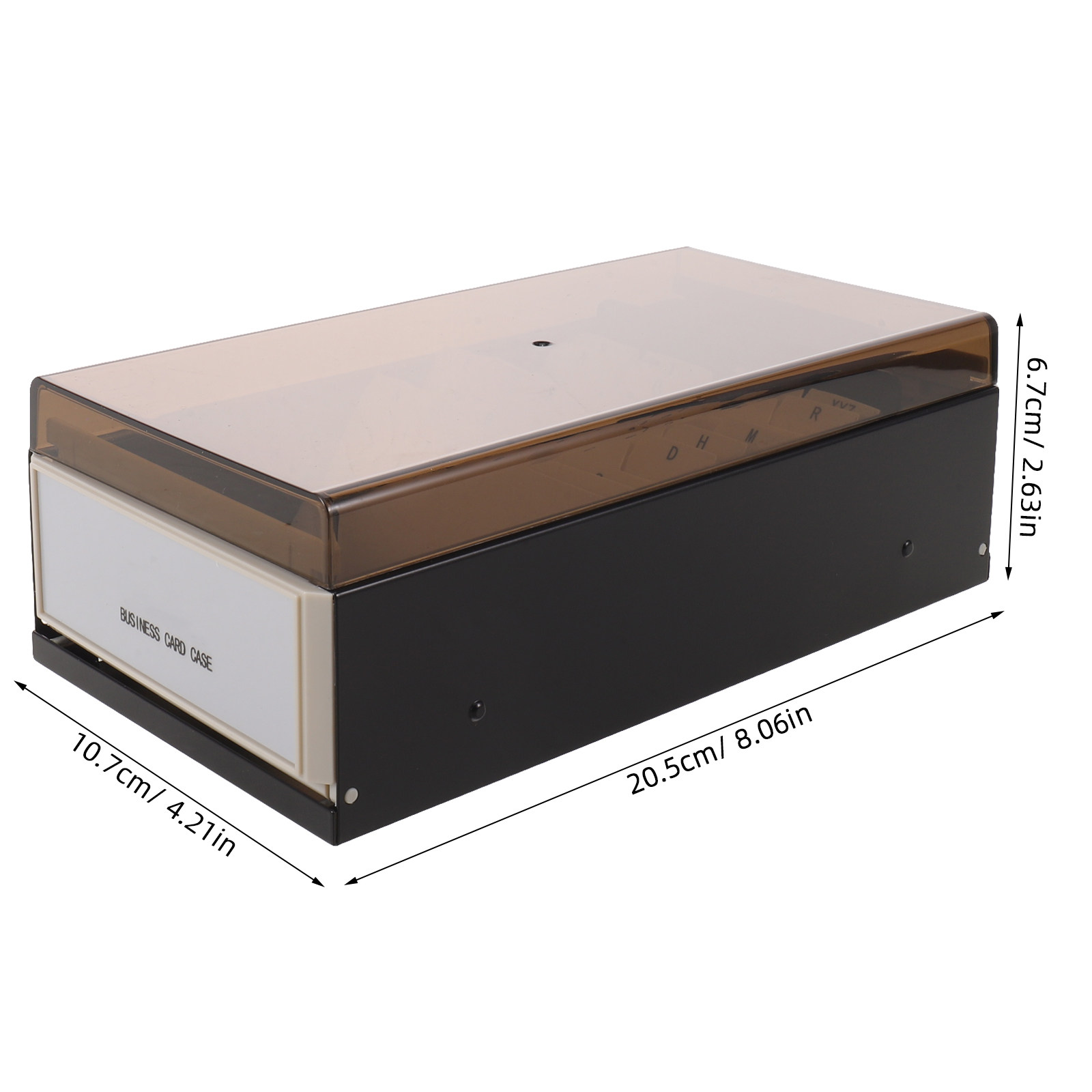 Business Card File Organizer L - Card Index Box のレビューと価格