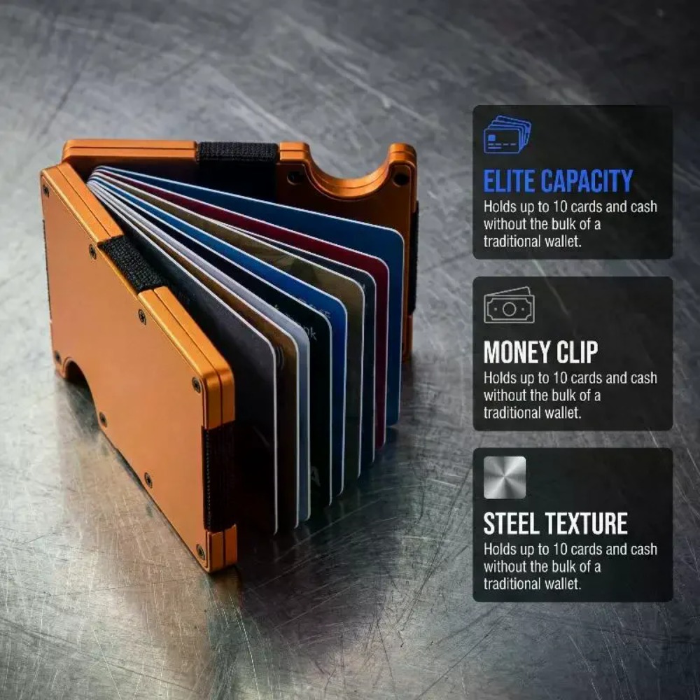 Aluminum Alloy Rfid Blocking C - Index Card Holder のレビューと価格