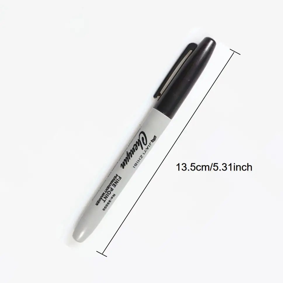 12pcs Black Permanent Marker P - Correction Pen Fine のレビューと価格