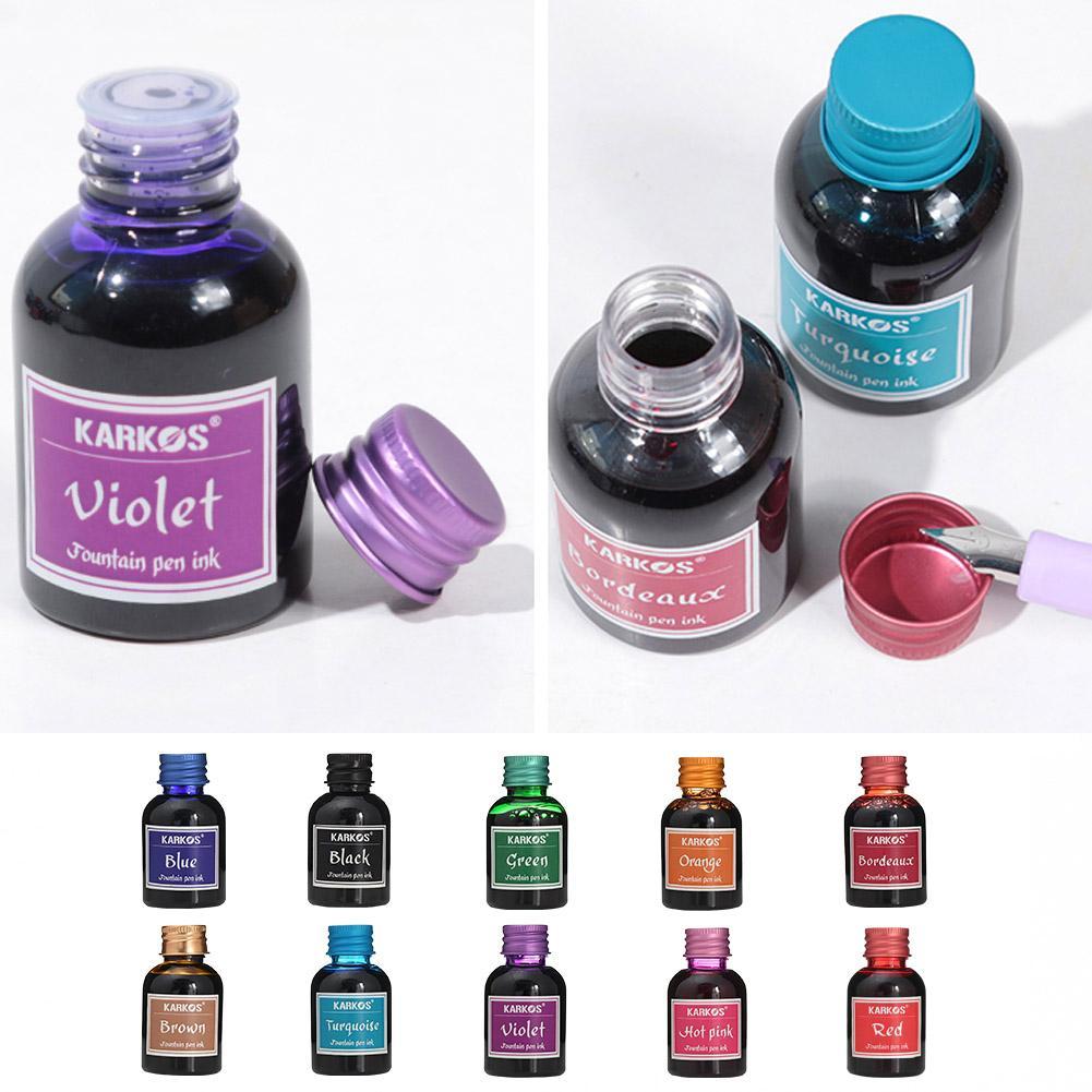 Pure Black Colorful Fountain P - Fountain Pen Bottled Ink のレビューと価格