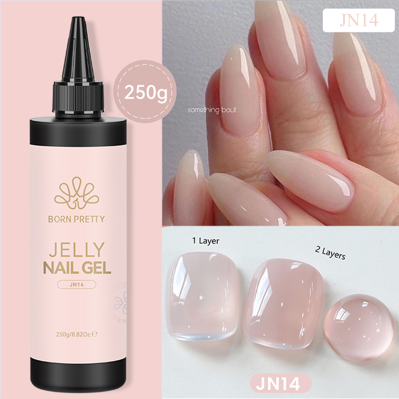 BORN PRETTY 250g Jelly Milky W - Gel Refill Pack のレビューと価格