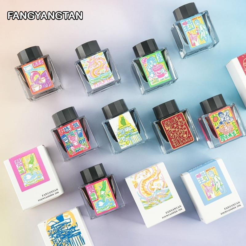 FANGYANGTAN 20 Colors 50ml She - Fountain Pen Bottled Ink のレビューと価格